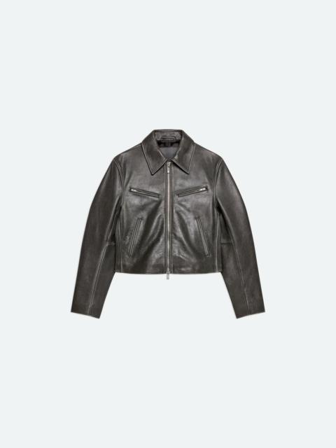 Helmut Lang LEATHER BIKER JACKET