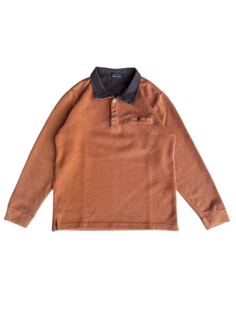 Other Designers Kansai Yamamoto Sweatshirt Halfzipper Button