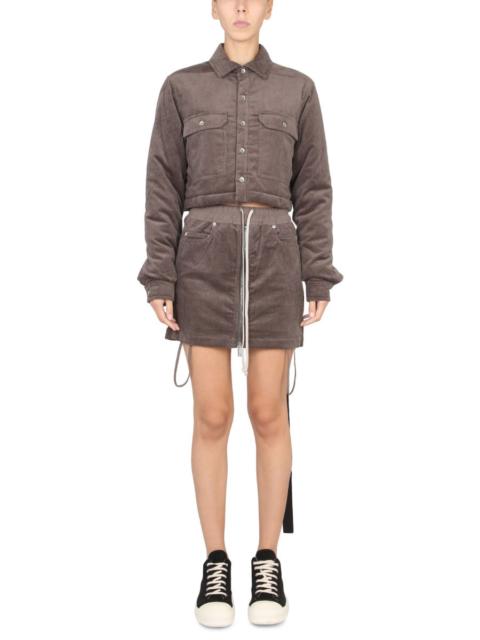 Rick Owens DRKSHDW Rick Owens Drkshdw Women Cropped Jacket