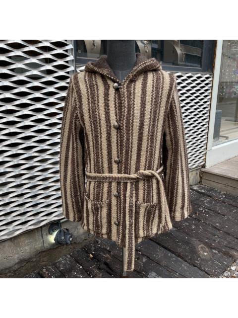 RRL by Ralph Lauren RRL Vintage-Style Wool Blend Knit Cardigan Jacket