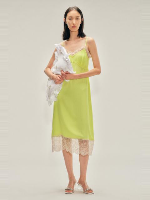 Simone Rocha Lace Trim Slip Dress