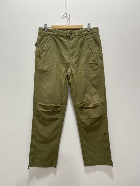 Other Designers Vintage - GAP MILITARY STYLE ZIPPER LEG TROUSERS PANTS