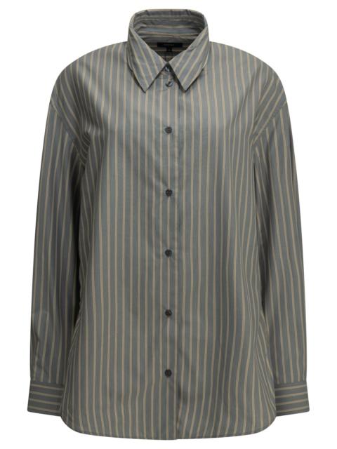 soeur Soeur Casual Striped Shirt Grey Women