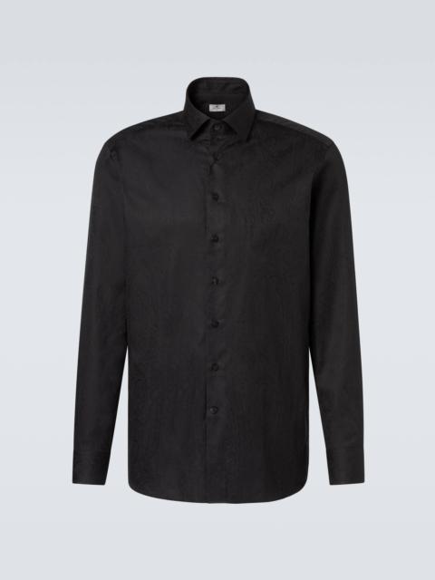 Etro Paisley cotton jacquard shirt