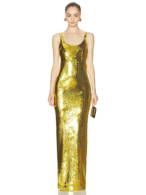 ALEX PERRY Singlet Column Dress