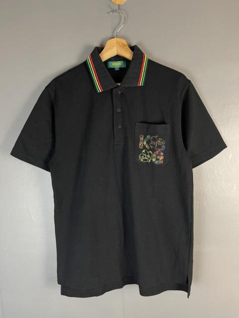 Other Designers Vintage - JAPANESE KENZO GOLF FLOWER SINGLE POCKET POLOS