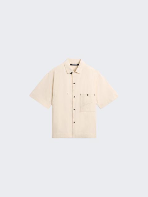 JACQUEMUS De-nÎmes Aloe Shirt Off White