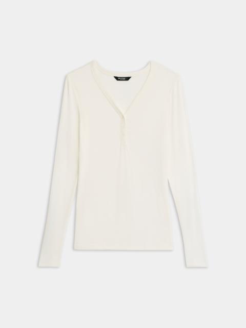 SPLITS59 Louise Rib Henley