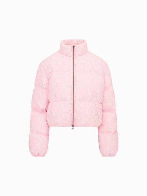 LoveShackFancy Celesta Lace Puffer Jacket