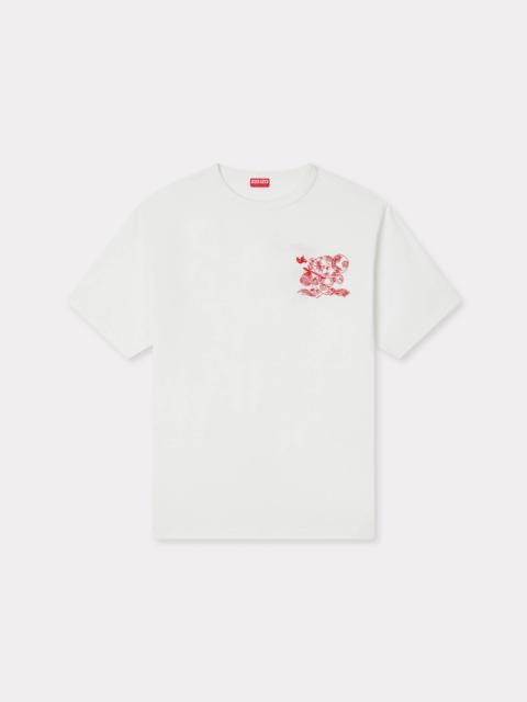 KENZO 'KENZO Cartoon' embroidered outlined T-shirt in cotton