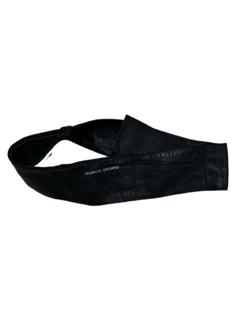 Other Designers Issey Miyake - Tsumori Chisato Belt Waist Bag Leather 3 Pocket Design