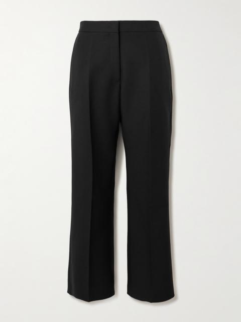Jil Sander Pleated Straight-leg Wool-twill Pants