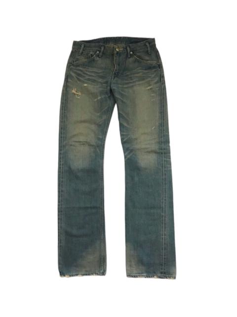 Other Designers Mr. Olive - JAPANESE BRAND MR.OLIVE SELVEDGE DISTRESSED JEANS
