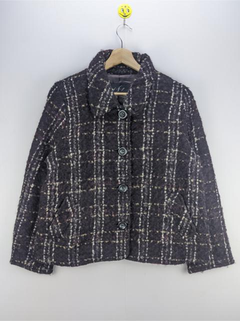 Other Designers Vintage - Steals🔥Vintage Wool Jacket Pattern Button Up
