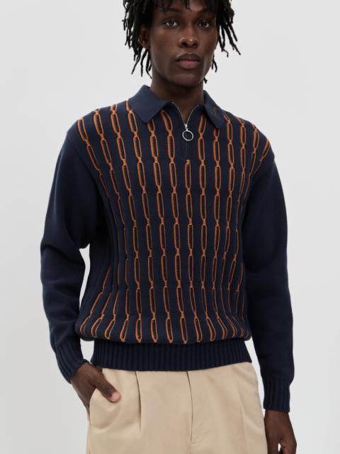 malbon Links Polo Sweater