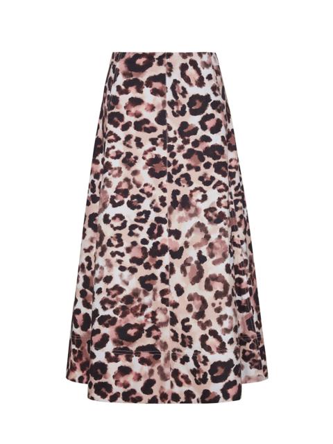 Cara Cara Aisha Skirt
Midi-Length Cotton Canvas Skirt