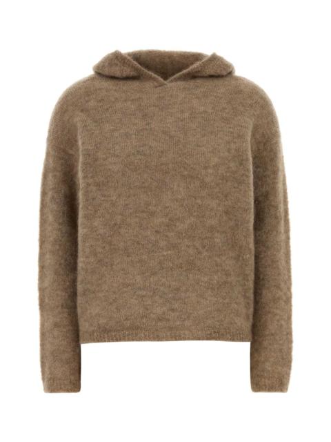 'S Max Mara S Maxmara Women Beige Stretch Mohair Blend Attuale Sweater