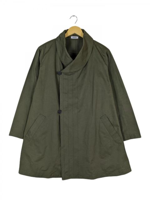 Other Designers Archival Clothing - Plantation Wide Long Coat Light Jacket