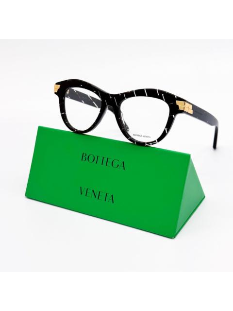 Bottega Veneta NEW BOTTEGA VENETA EYEGLASSES BV1105O 003 CAT EYE HAVANA/WHI