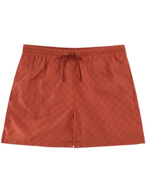 GUCCI Gucci Men "Gg" Weave Swimsuit