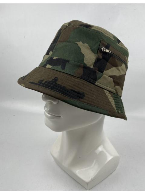 vintage camo bucket hat tc40