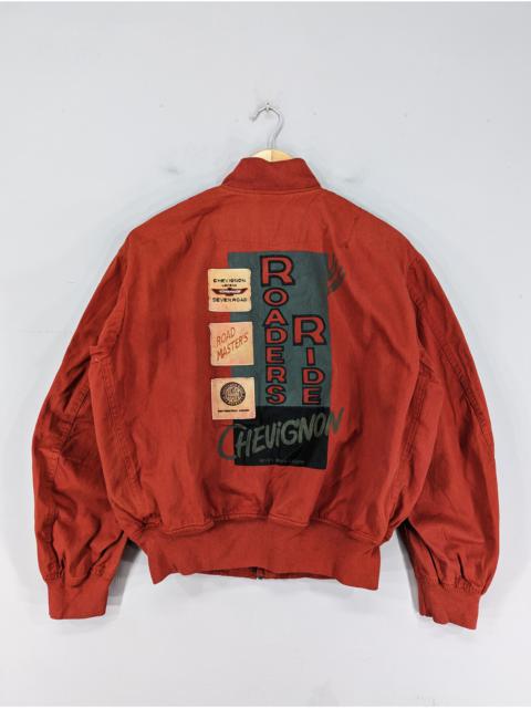 Other Designers Vintage - 💥RARE💥Vintage 90s Conquest Jack By Chevignon Bomber Jacket