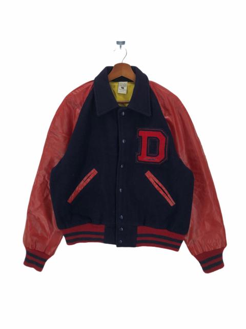 Other Designers Vintage - Vintage 80’s Kaye Bros Varsity Jacket Baseball Jacket