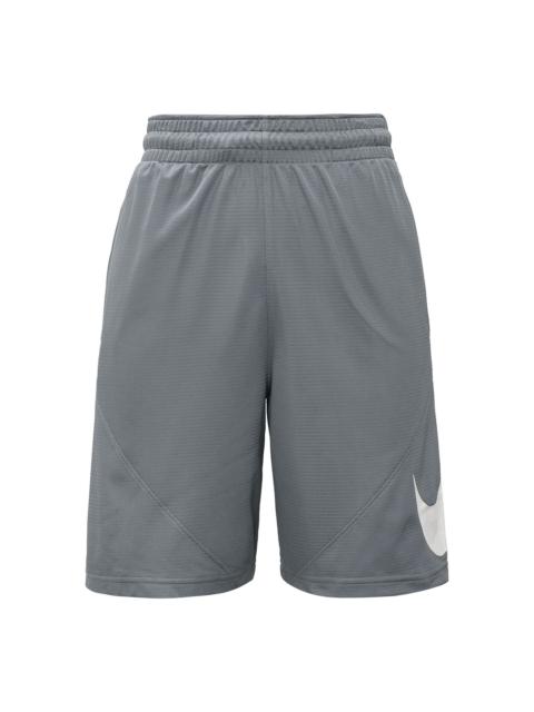 Nike Nike Dri-FIT Quick Dry Basketball Sports Gym Shorts Gray CN5299-065