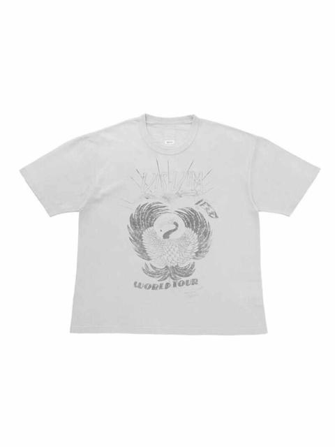 visvim JUMBO TEE S/S CRASH WORLD TOUR OFF WHITE