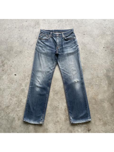 Other Designers Japanese Brand - W30 Vintage Edwin 502 Japan Faded Distressed Jeans Pants