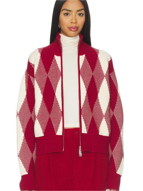 VARLEY Karina Jacquard Knit Jacket