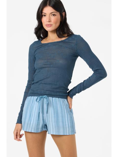 O'Neill Marliz Lace Top Long Sleeve Top