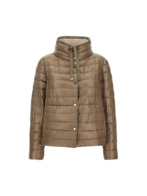 Herno HERNO Reversible Brown Puffer Down Jacket New & Authentic (W