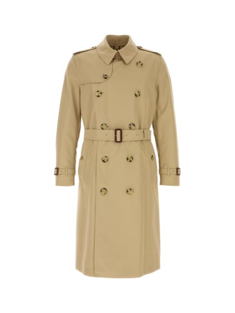 Burberry Beige cotton Heritage Kensington trench coat