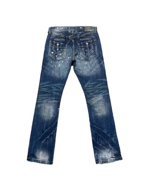 Other Designers Japanese Brand - ARMY OF NO! Denim Painter Jeans