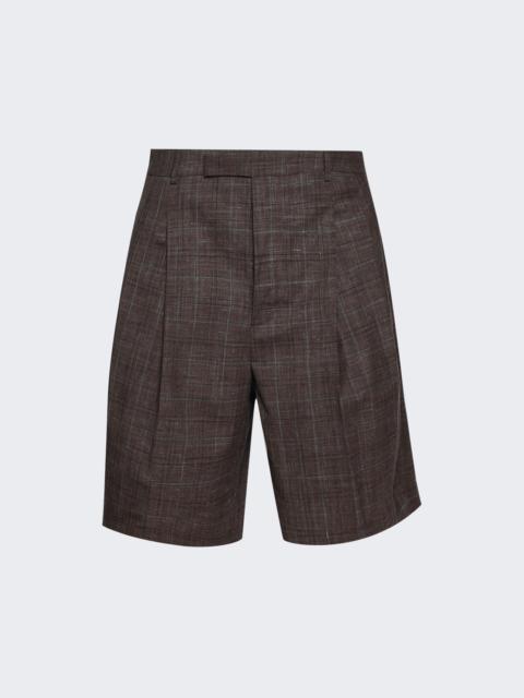 Jil Sander Trouser Shorts Marron