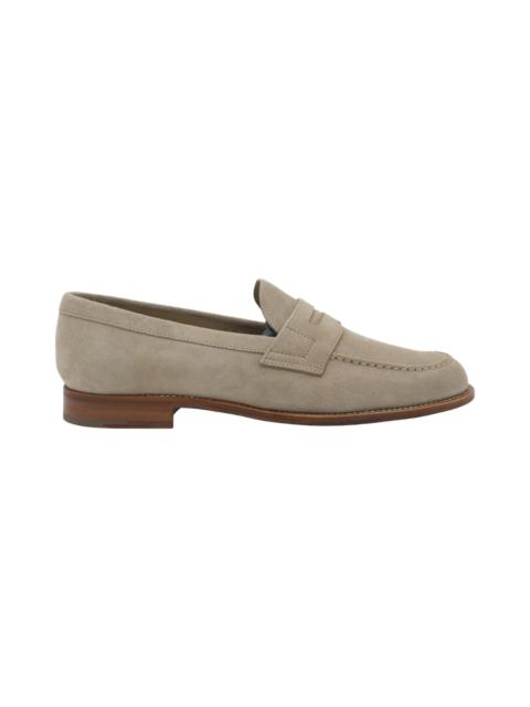 Church's Beige Suede Heswall Loafers