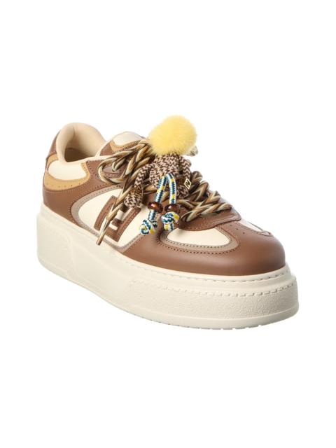 FENDI FENDI Match Leather Platform Sneaker