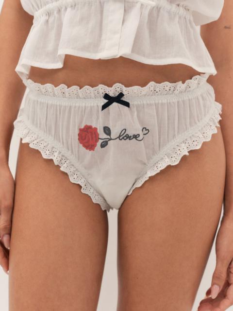 For Love & Lemons Ella Cheeky Panty