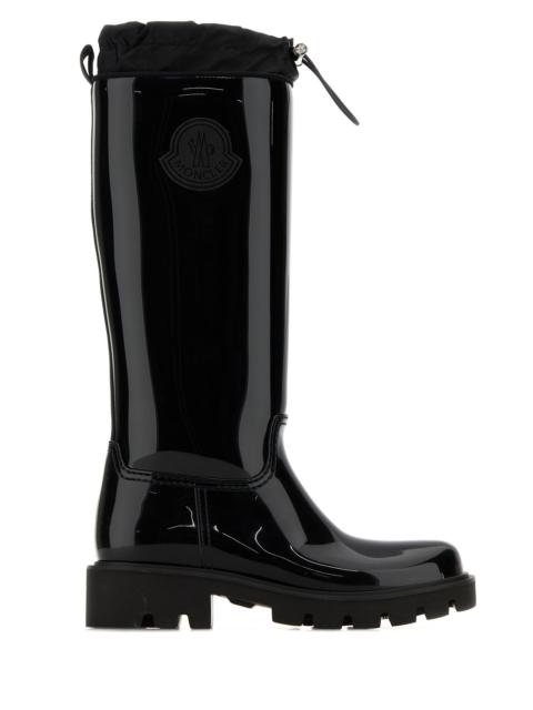 Moncler Black rubber Kick Stream boots