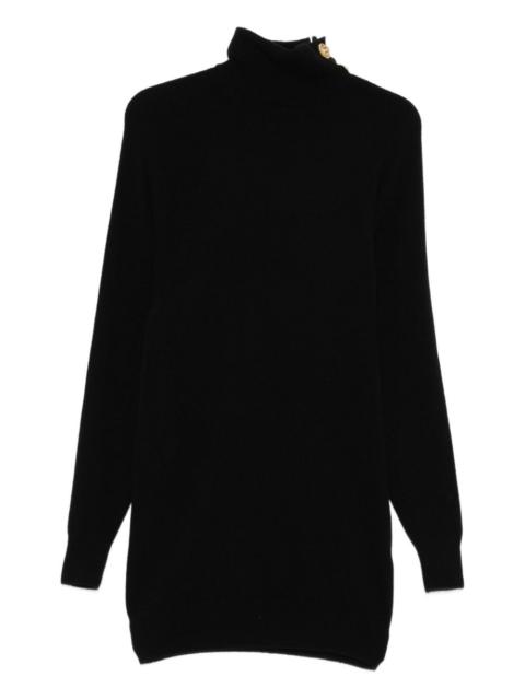 Balmain Balmain Women Cashmere And Wool Mini Dress