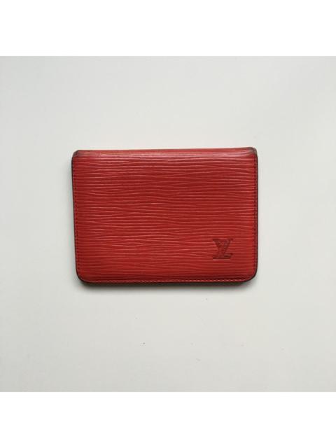 Louis Vuitton EPI Leather Bifold Card Holder