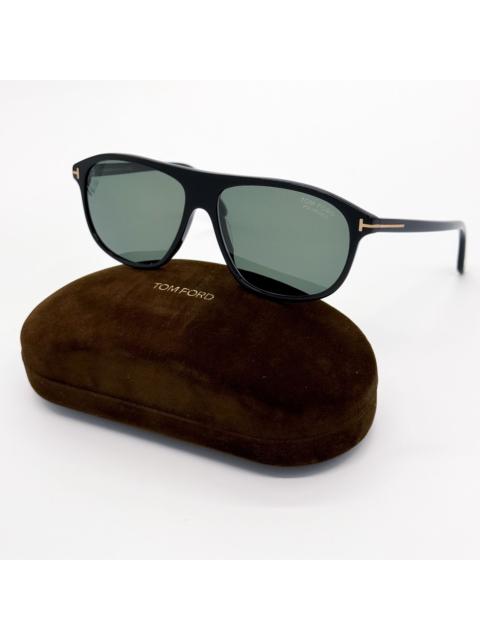TOM FORD NEW TOM FORD PRESCOTT TF1027 01R SUNGLASSES FT1027/S