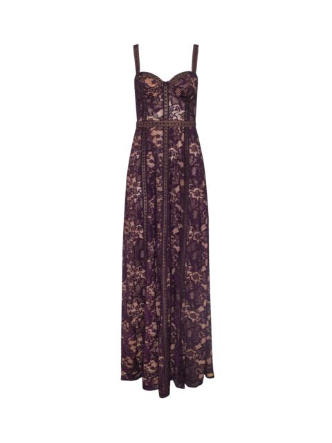L'AGENCE Laynie Lace Maxi Dress