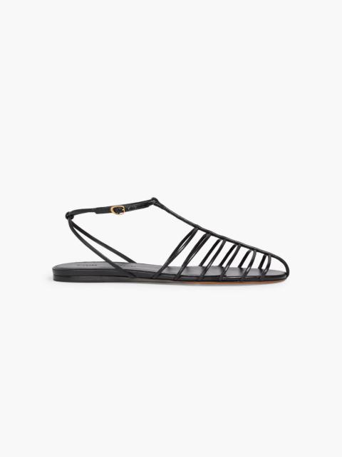 Proenza Schouler Tee Cage leather sandals