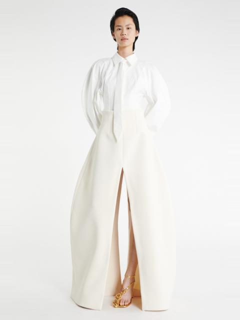 A.W.A.K.E. MODE PANT SKIRT IVORY
