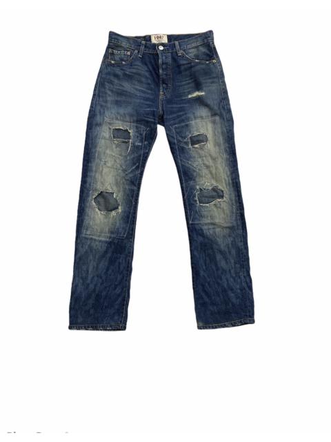 Levi's Vintage Levi’s 501 Jeans Distressted Design Rare