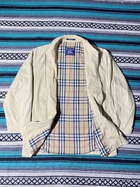 Burberry 90s Burberrys Nova Checkered Trench Coat Jacket