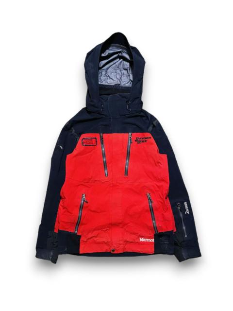 Other Designers Marmot Gore Tex Pro Ski Patrol Jacket Black Red Jackson Hole