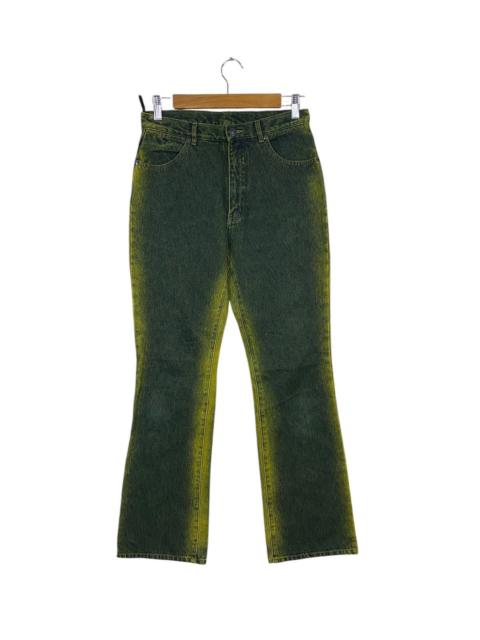 Other Designers Japanese Brand - Japanase bramd F.M.N flared denim yellow wash